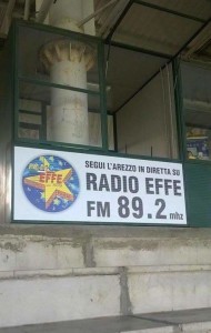 postazione Radio EFFE